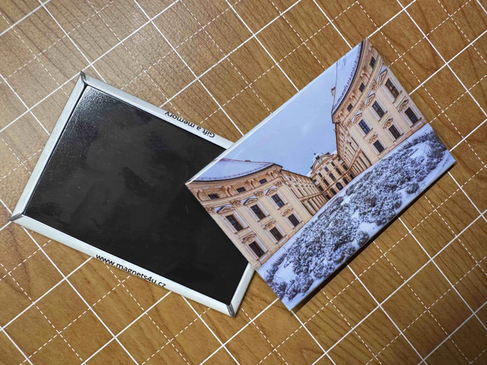 Kompozitní magnetky obdélník 8x5,3cm