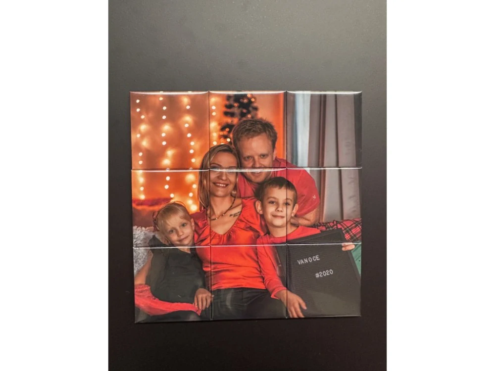 Puzzle z magnetek 9pack